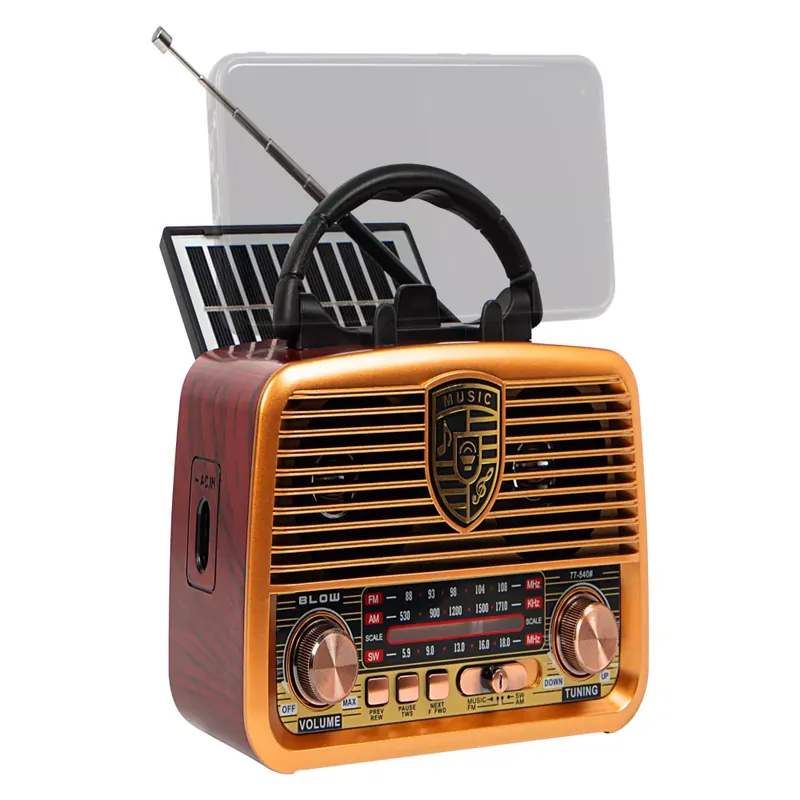 Cumpărături sigure BLOW RA10 portabil analog AM/FM retro radio