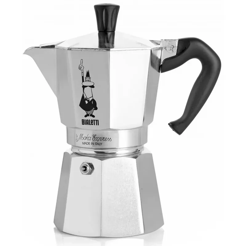 BIALETTI Moka Express 6 persoane creator inox Livrare gratuită