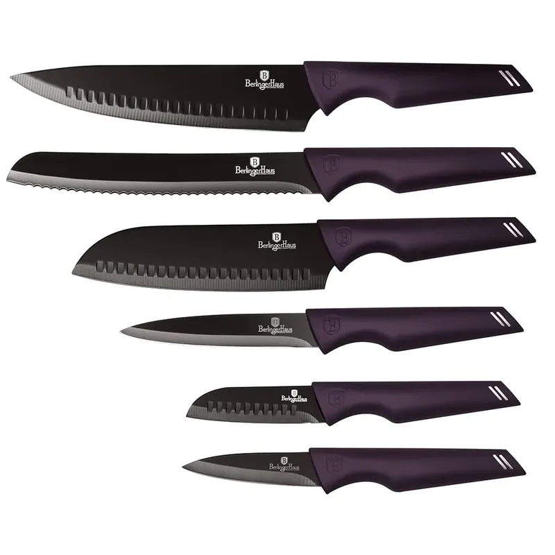 BERLINGER HAUS BH/2597 Purple Eclipse Collection set cuțite 6 cu părţi Chilipir