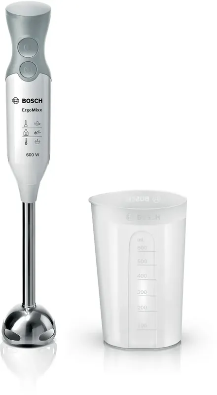 BOSCH MSM66110 Blender de mână 600W Alb/Gri Super ofertă