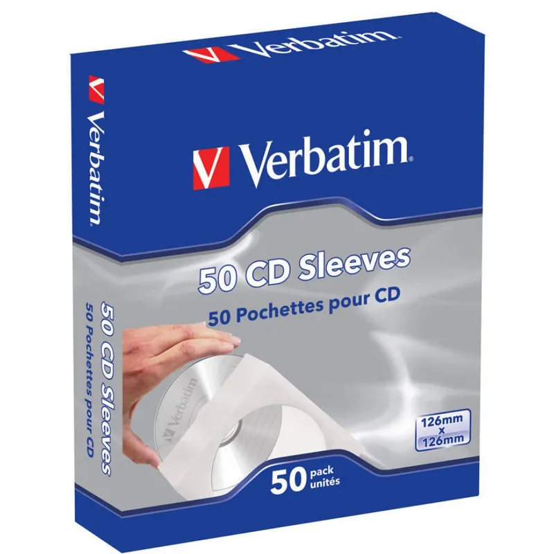 Cel mai bun preț VERBATIM 50 bucăţi (papír) CD-tasak