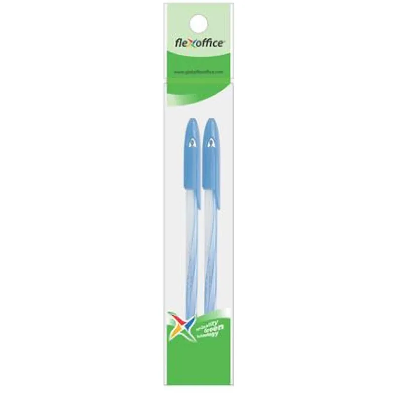 FLEXOFFICE pix 0.3 mm 2 buc / blister capac Candee albastru Reduceri