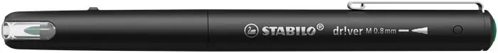 STABILO dr!ver Rostirón 0.8 mm verde Retur ușor