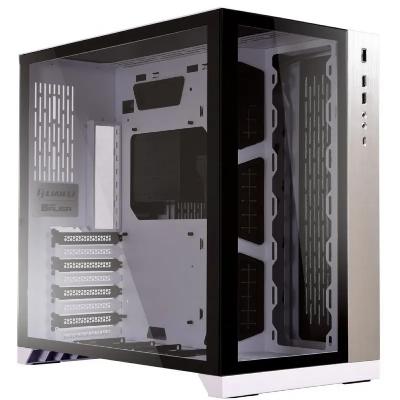 Cel mai vândut LIAN LI PC-O11DW TG alb