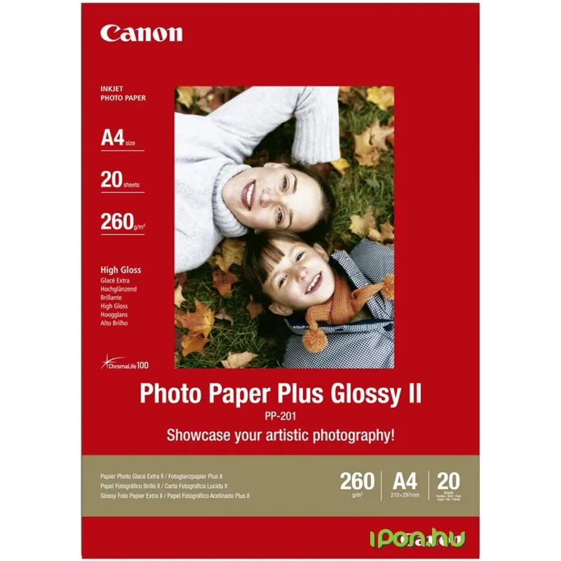 CANON PP-201 lucioasă hârtie foto 13cm x 18cm (20 lap) Ultima șansă