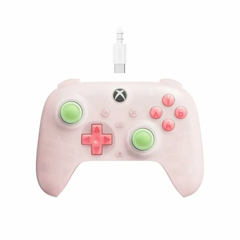 Preț redus 8BITDO Ultimate Mini Hall-Effect cu cablu controler Xbox pink RET00506