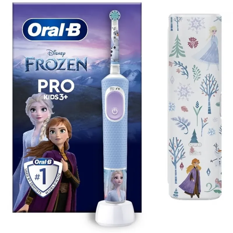 Ofertă exclusivă ORAL-B Vitality Pro Frozen electric periuţă de dinţi drum caz albastru