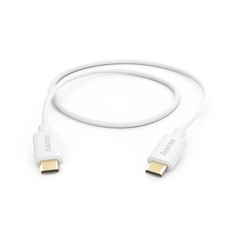 Livrare expres HAMA USB 2.0 Type C Conector Alb 1m 201590