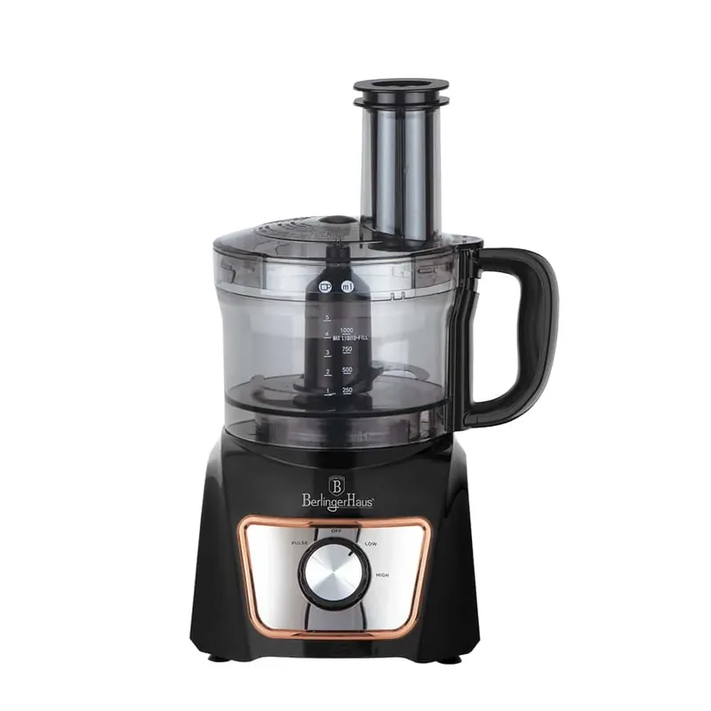 Mai ieftin BERLINGER HAUS BH/9440 Black Rose Collection 8 cu părţi bucătărie robot 500W