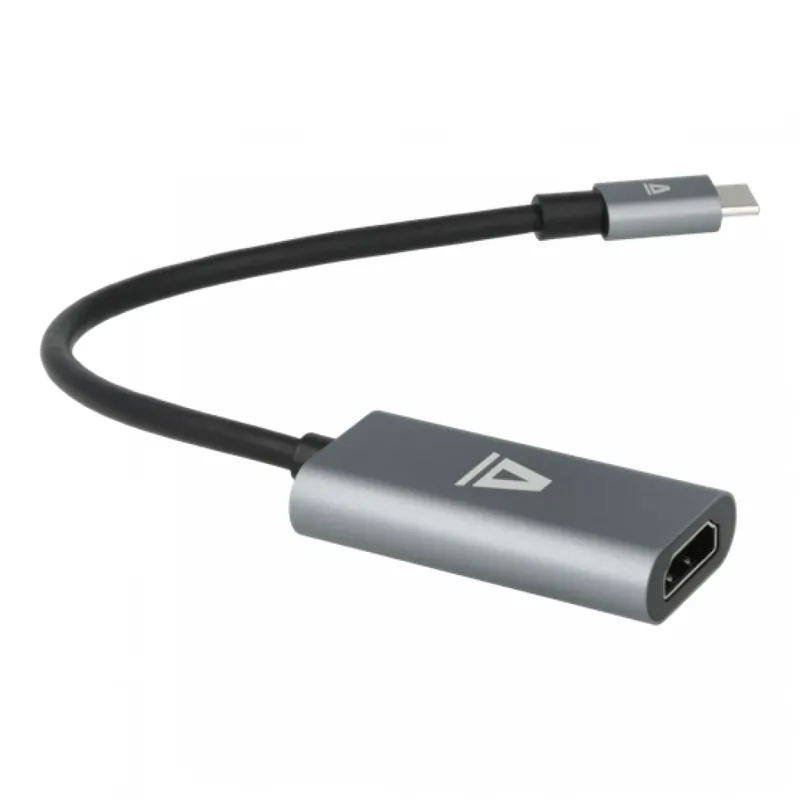 Ieftin AVAX USB 2.0 Type C HDMI 2.0 Convertor Negru 1.5m AD603