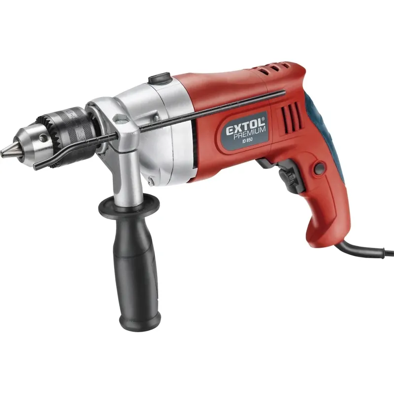EXTOL Premium găurit cu percuție 850W cheie cu un chuck 8890033 Preț promoțional
