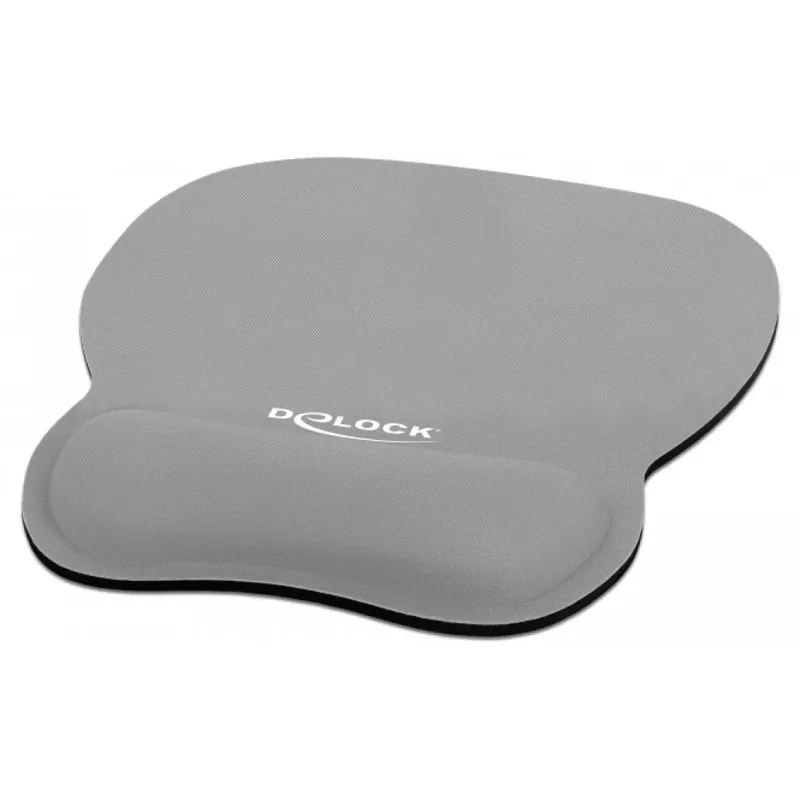 DELOCK ergonomice mouse pad cu sprijin pentru încheietură gri 12698 Chilipir