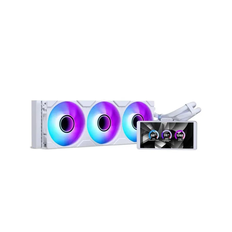 Doar azi PHANTEKS Glacier One 360M25G2 LCD alb PH-GO360M25G2LCD_DWT01