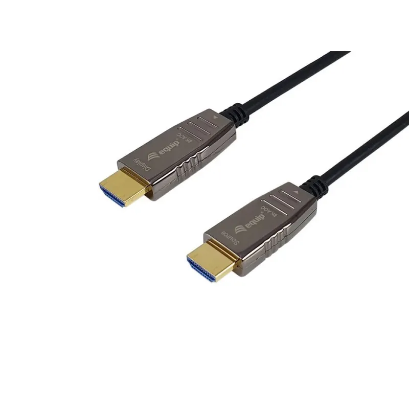 EQUIP HDMI 2.1 Conector Negru 20m 119452 Livrare rapidă