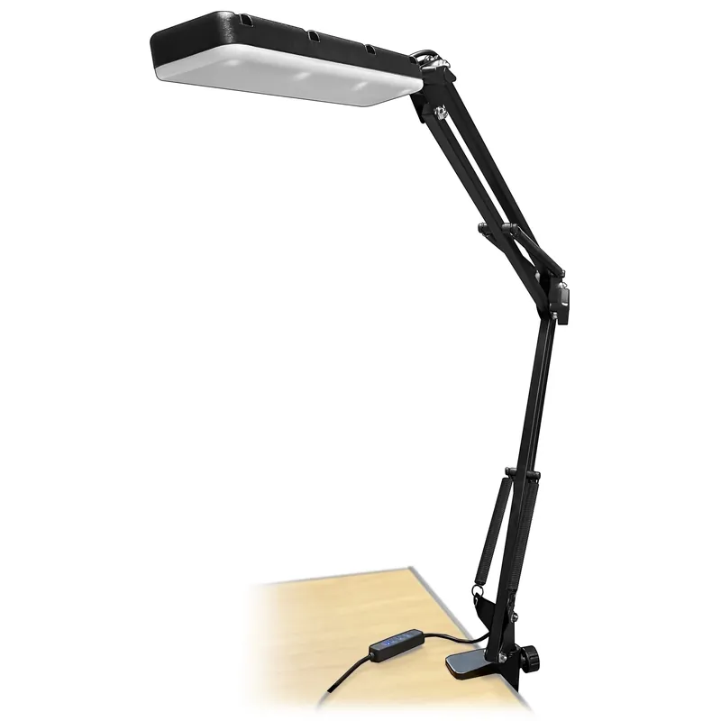 MEDIA-TECH MT224 Poate fi mutat karos desktop lampă negru Livrare rapidă