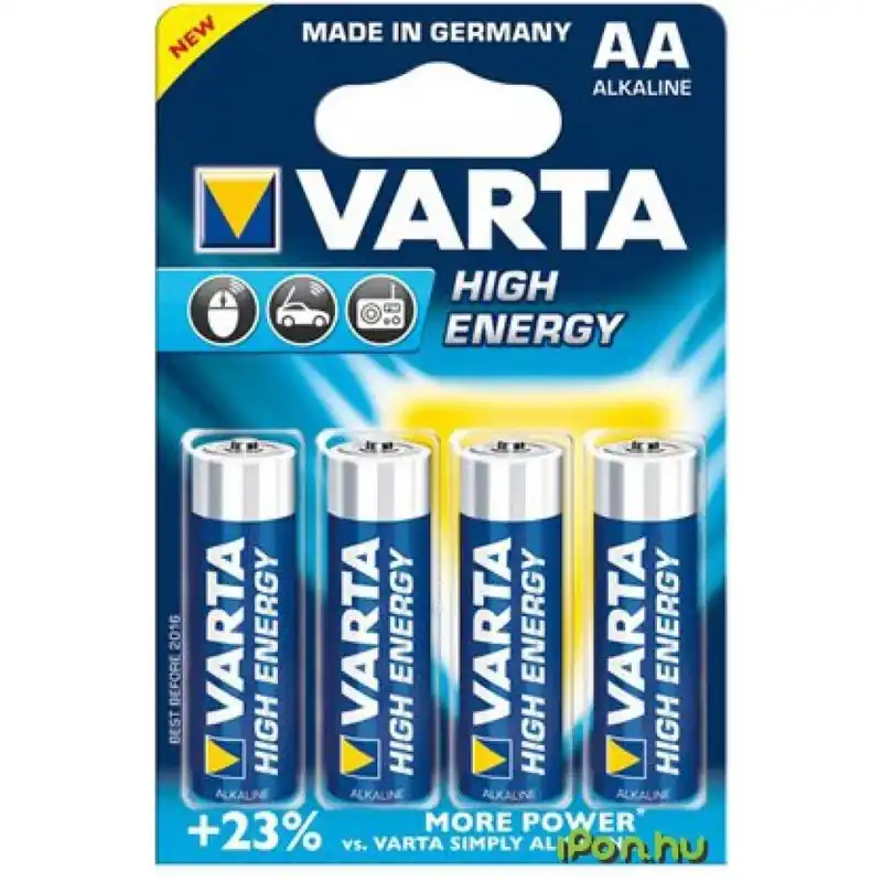 VARTA High Energy creion element (AA) 4buc Cel mai vândut