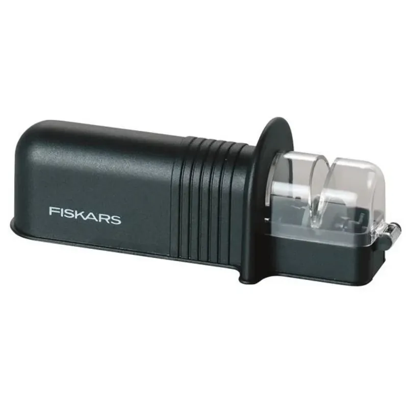 FISKARS Essential Ascuțitor de cuțite negru Noutate