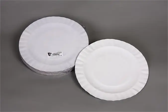 Preț redus 1020016314 Papírtányér rotund 23cm 50buc Alb