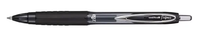 UNI UMN-207E Signo Gel stilou 0.4 mm apasa butonul negru Ofertă limitată