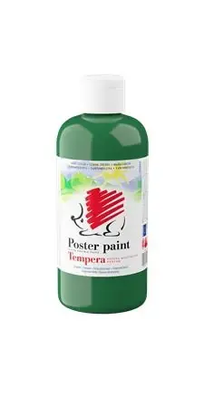 Livrare gratuită ICO arici Tempera 500 ml verde închis