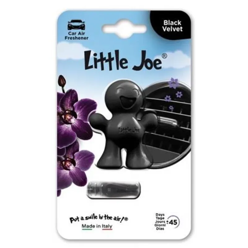 Ofertă de sezon LITTLE JOE Odorizant auto în orificiul de aerisire Black Velvet negru