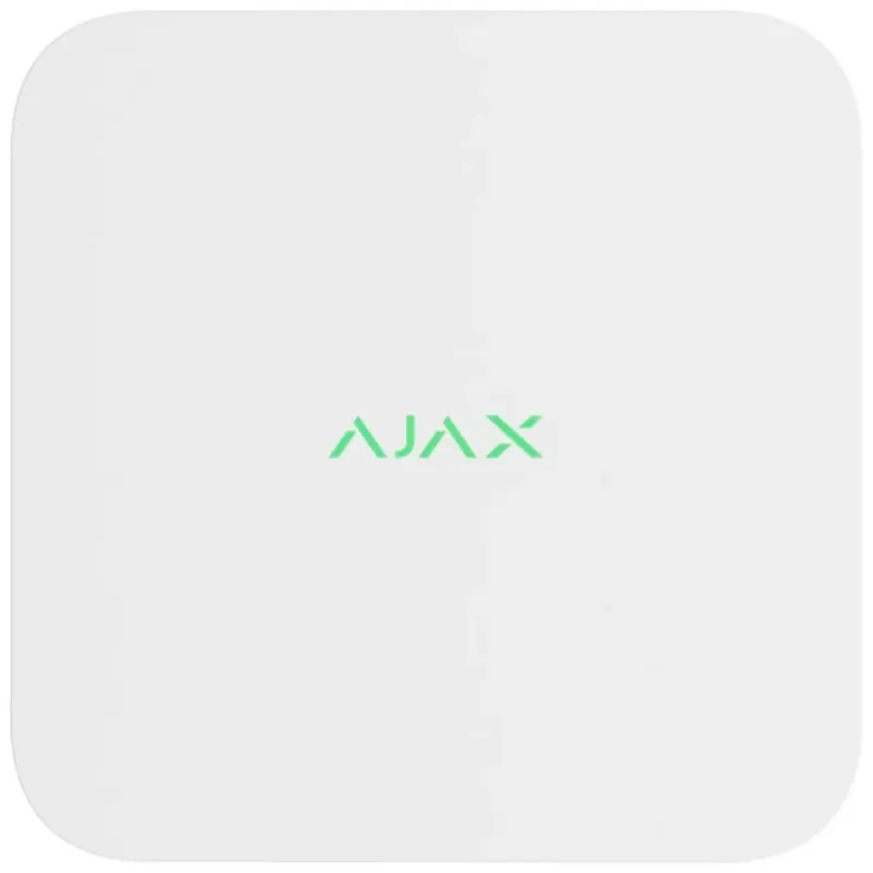 AJAX SYSTEMS NVR 8 de rețea de fixare dispozitiv alb Ofertă specială