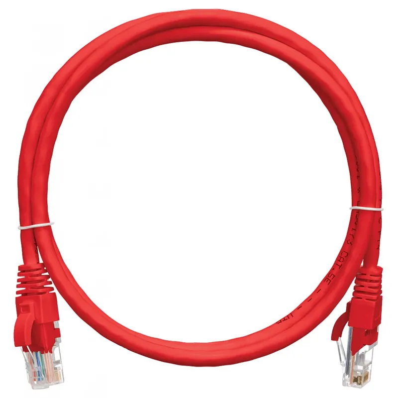 NIKOMAX UTP CAT6A Conector roșu 2m NMC-PC4SA55B-020-C-RD Mai ieftin