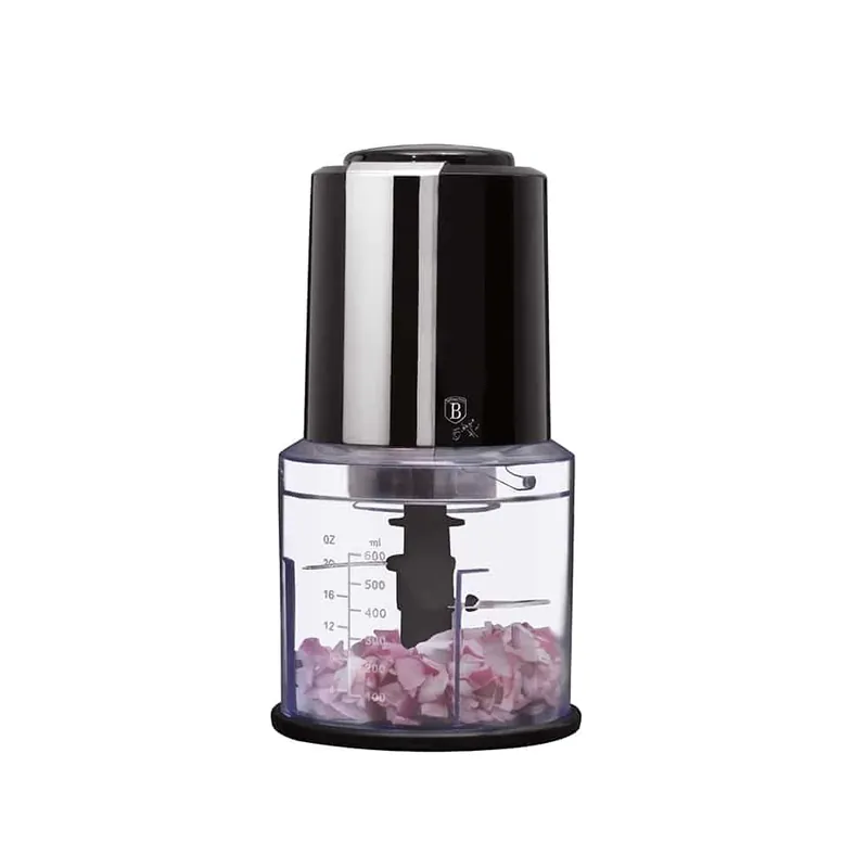 Nu rata BERLINGER HAUS BH/9379 Black Silver Collection Mini chopper 300W Negru