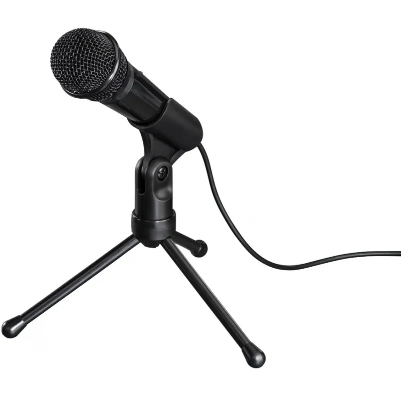 Calitate înaltă HAMA 139905 MIC-P35 Allround De masă Mikrofon negru