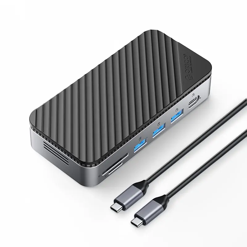 Retur gratuit ORICO 12-Port Docking Station with M.2 NVMe&NGFF SSD Enclosure