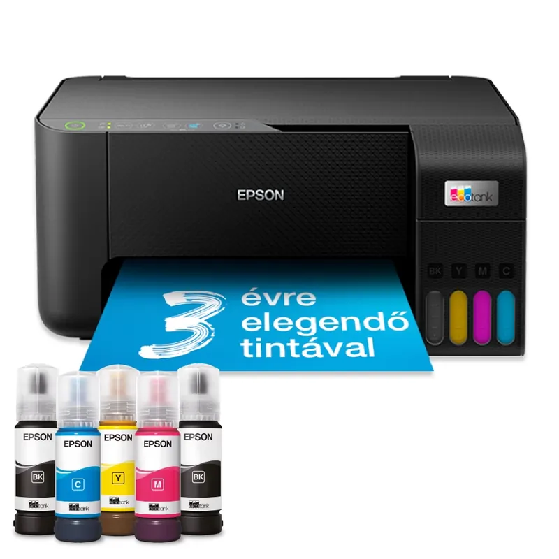 EPSON EcoTank L3270 Color MFP WiFi/USB 8100/6500 pagină cu cerneală Reducere extra