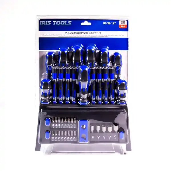Ieftin IRIS TOOLS DT-39-127 39 bucăţi şurubelniţă set