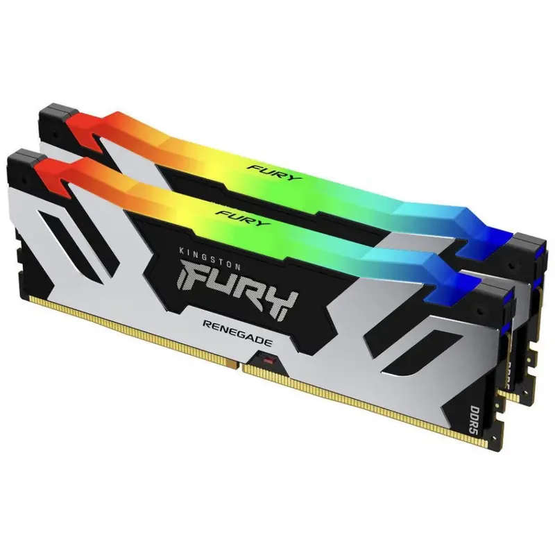 Bestseller KINGSTON FURY 64GB Renegade RGB DDR5 6000MHz CL32 KIT KF560C32RSAK2-64