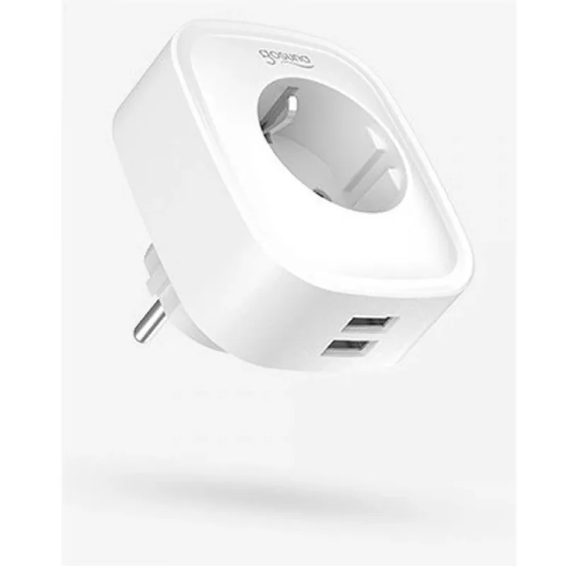 Reducere GOSUND SP112 mural priză Smart WiFi 2x USB alb