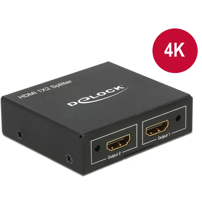 DELOCK HDMI Splitter Negru 6cm 87701 Comandă acum