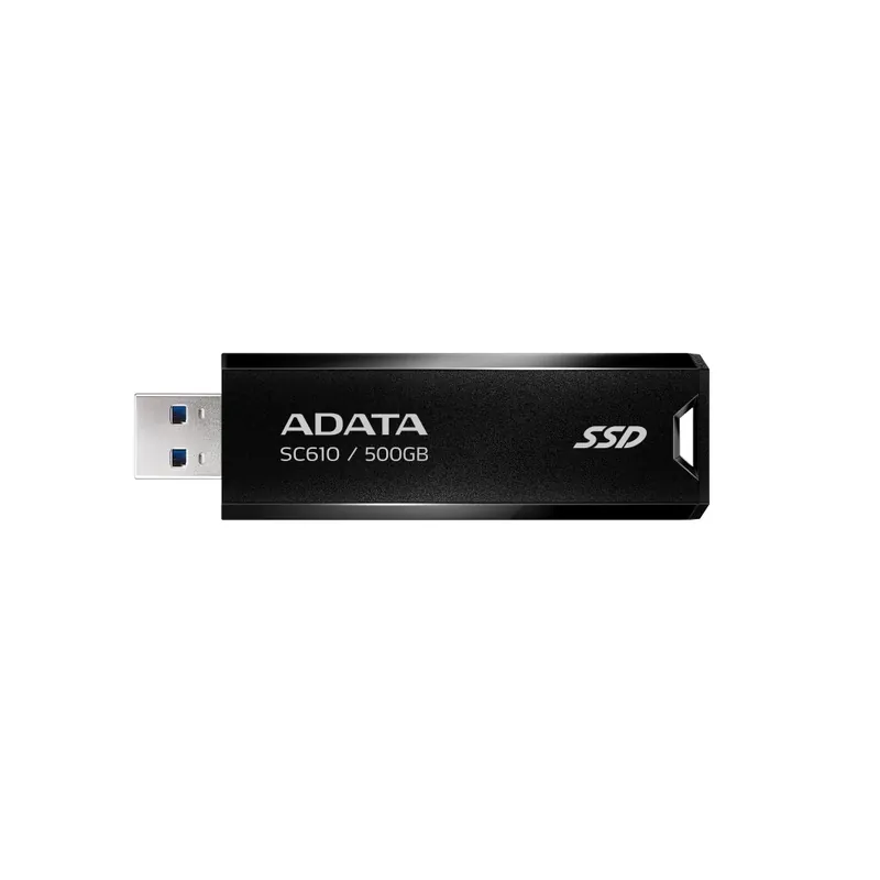 ADATA 500GB SC610 USB 3.1 SC610-500G-CBK/RD Livrare gratuită