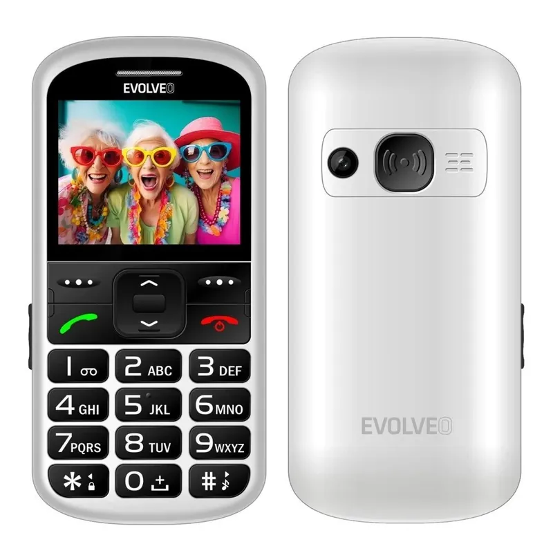 Cel mai vândut EVOLVEO EasyPhone XS EP-570 alb