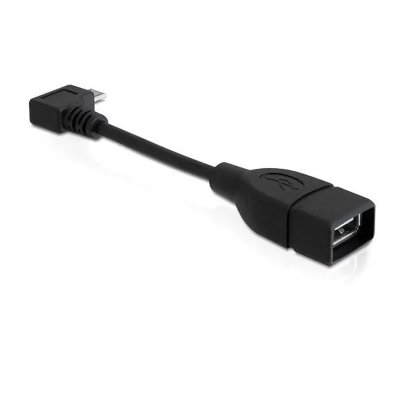 DELOCK Micro USB Convertor Negru 11cm 83104 Mai ieftin