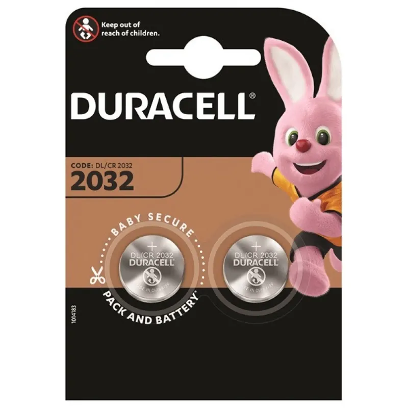DURACELL CR2032 Lithium baterie buton (CR) 2buc Livrare expres