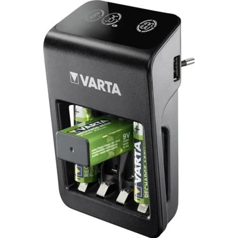 Ofertă de sezon VARTA LCD plug încărcător negru