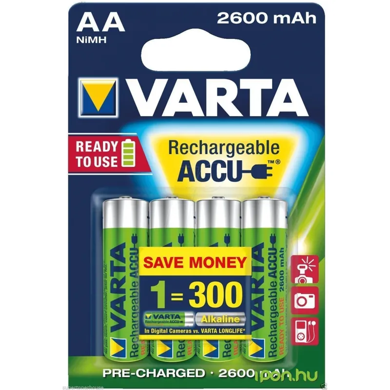 VARTA Ready to Use creion akku (AA) 2600mAh 4buc Reducere