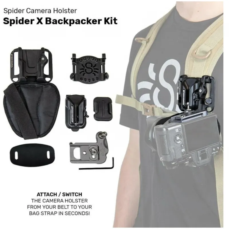SPIDERHOLSTER Spider X Backpacker Kit Preț mic