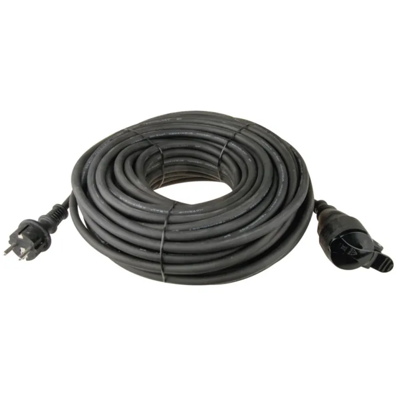 EMOS P01810 prelungitor 10m negru Retur ușor