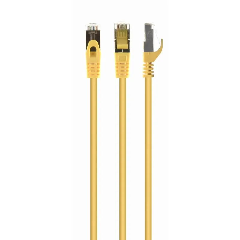 GEMBIRD UTP CAT6A Conector Galben 25cm PP6A-LSZHCU-Y-0.25M Ieftin