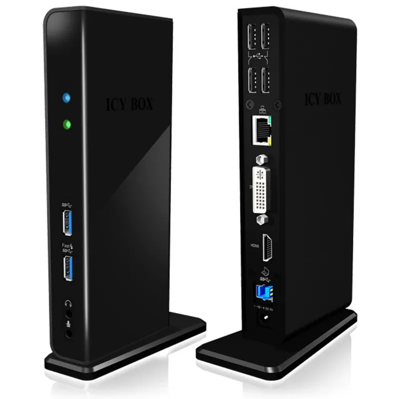 ICY BOX IB-DK2241AC Multi Docking Station Mai ieftin