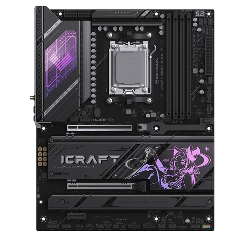 Plată securizată MAXSUN iCraft B850 AIGA MS-ICRAFT B850 AIGA