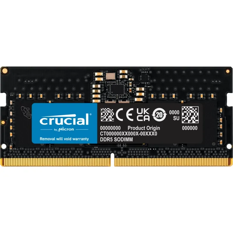 Reducere extra CRUCIAL 8GB Notebook DDR5 5600MHz CL46 CT8G56C46S5