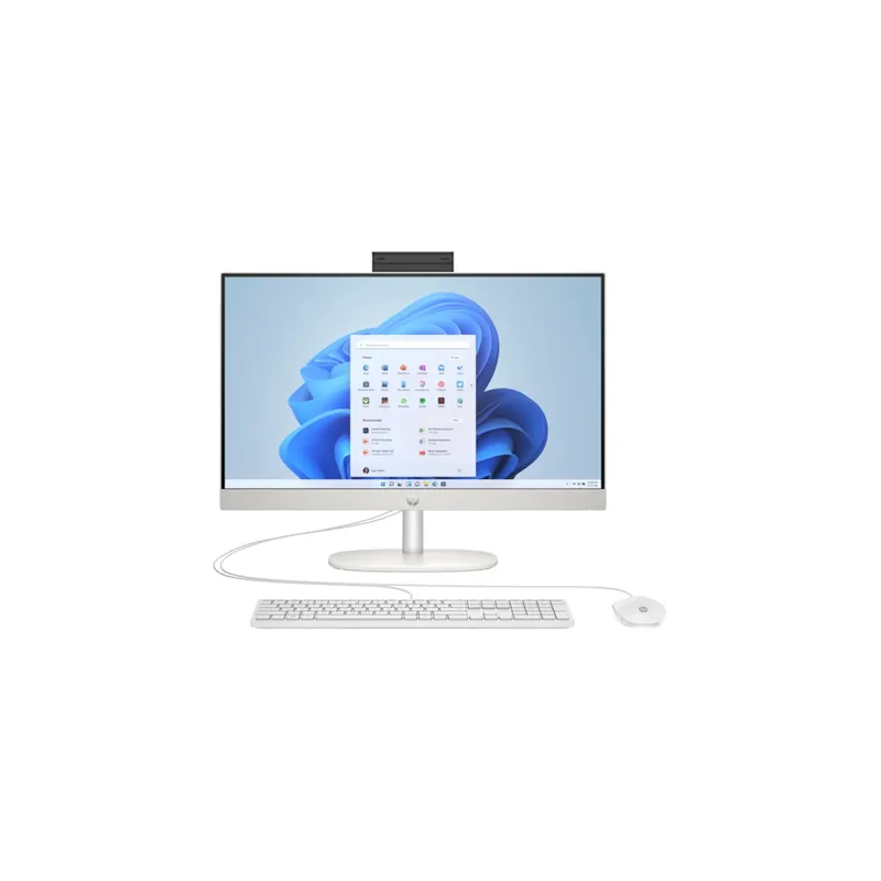 HP AiO 24-cr1001nn AY7P3EA Alb Doar azi