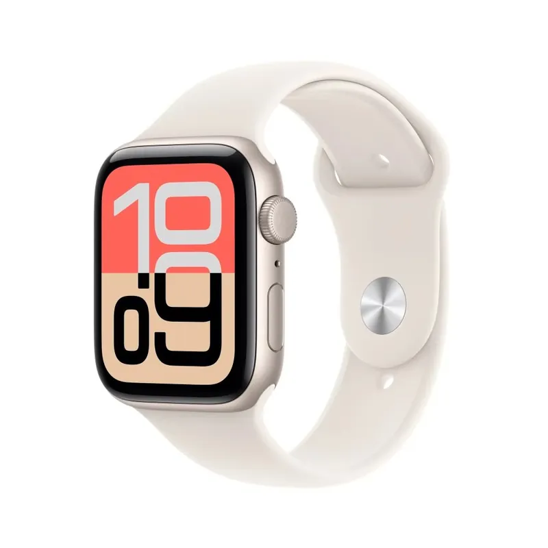 Retur ușor APPLE Watch SE3 GPS 40mm lumina stelelor aluminiu toc lumina stelelor curea sport M/L
