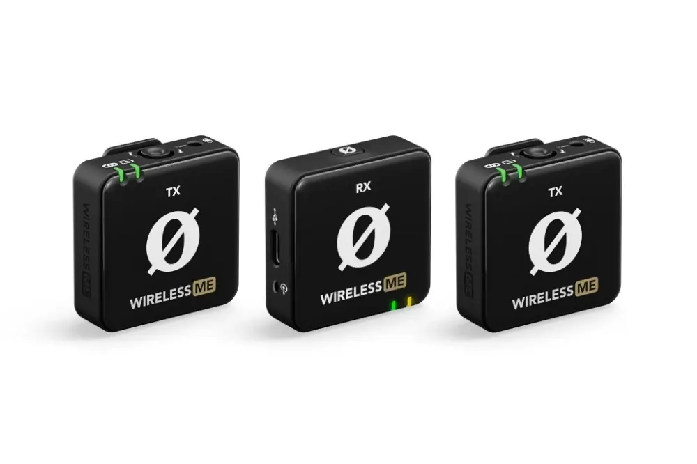 RODE Wireless ME Dual Kompakt cablu fără sistem de microfon negru Retur ușor
